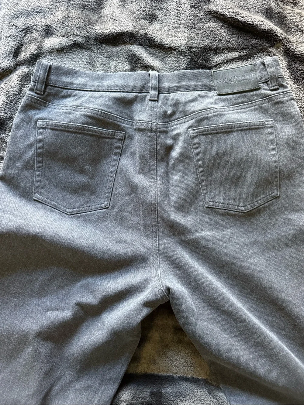 Ralph Lauren Women's Boot Cut Jeans in Charcoal Gray